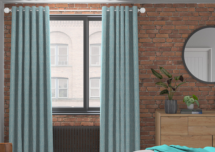 Boudoir, Peacock - Made to Measure Curtains - Image 3